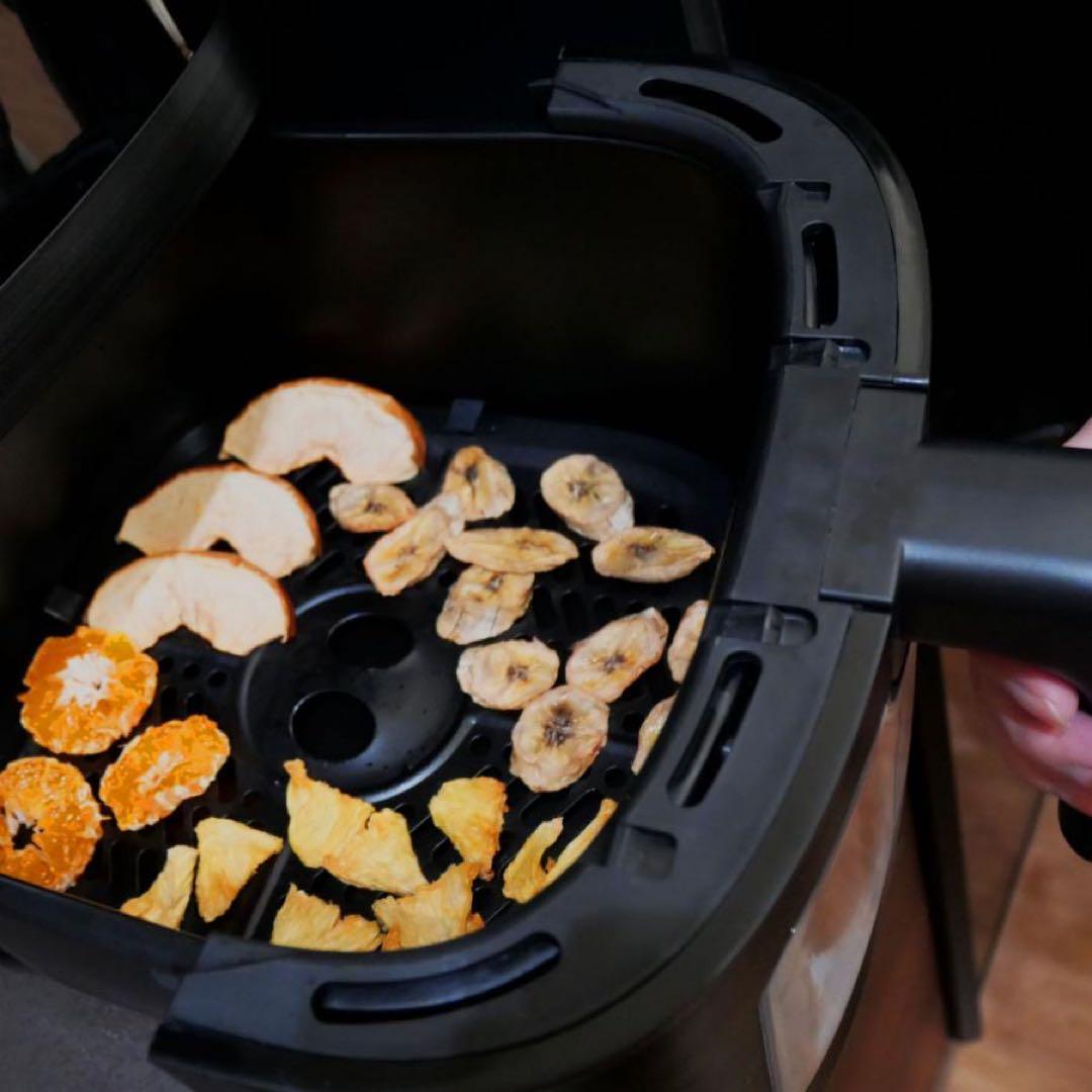 B2670フライヤー 電気 6.3L 大容量 エアフライヤー レシピ本付 家庭用