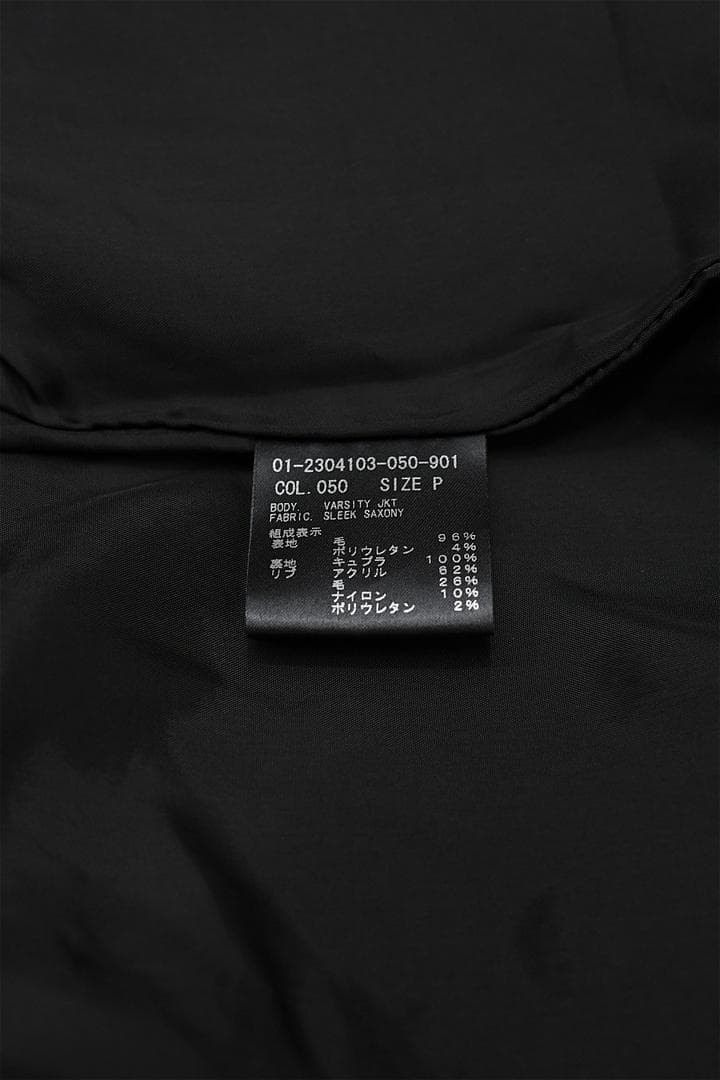 T310/美品 THEORY スリークサキソニー ブルゾン ジャケット P 黒