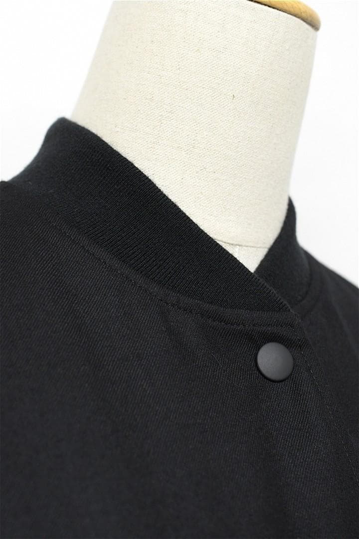 T310/美品 THEORY スリークサキソニー ブルゾン ジャケット P 黒