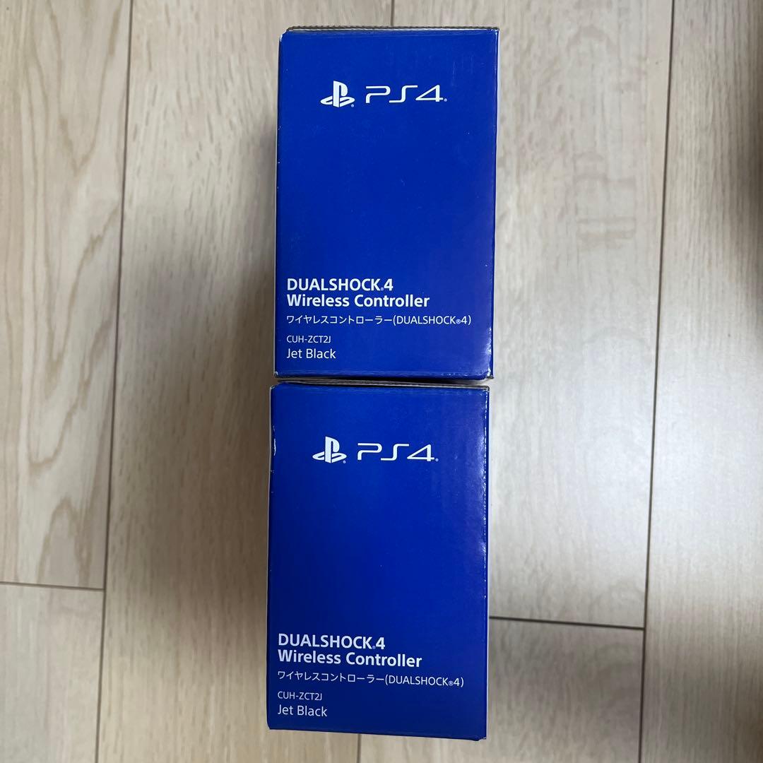 【新品未使用】PS4 コントローラー　ジェット・ブラック