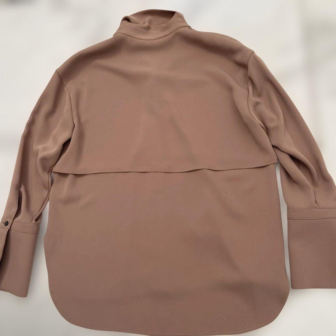 アドーア　ライトジョーゼットボウタイブラウス　38