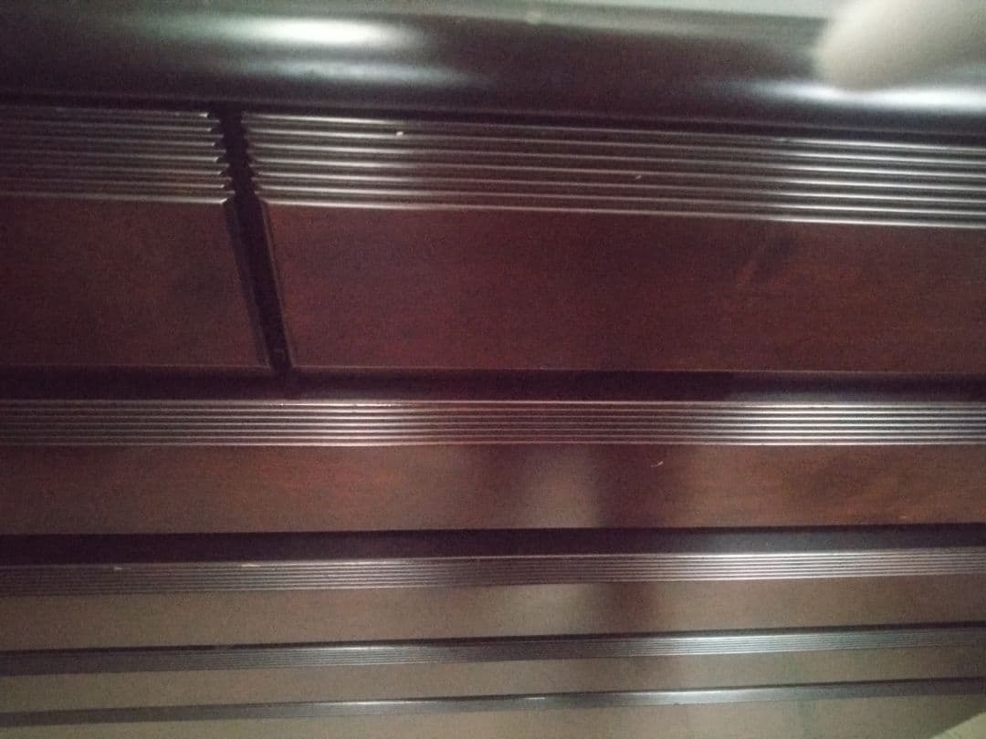 ダークブラウン木製チェスト 5段 桐　大塚家具　セール　2月末まで