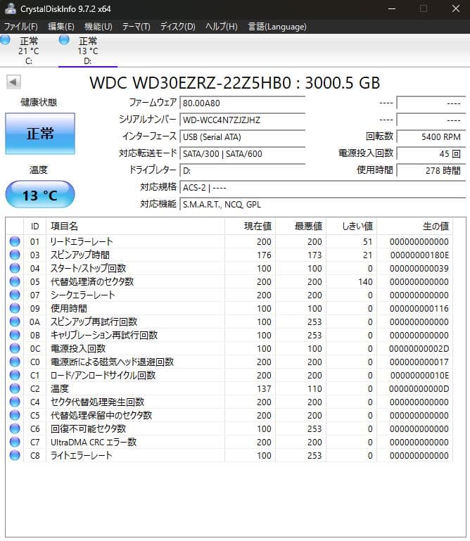 I-O DETA製 外付けハードディスク 3TB×2台 6TB