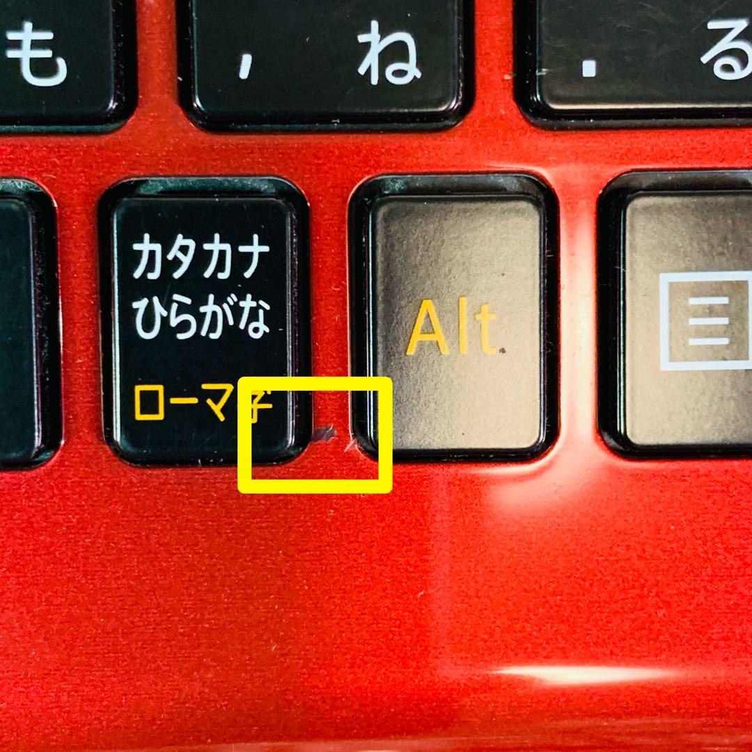 Core i7✨SSD2TB✨32GB✨カメラ✨NEC✨レッド✨ノートパソコン