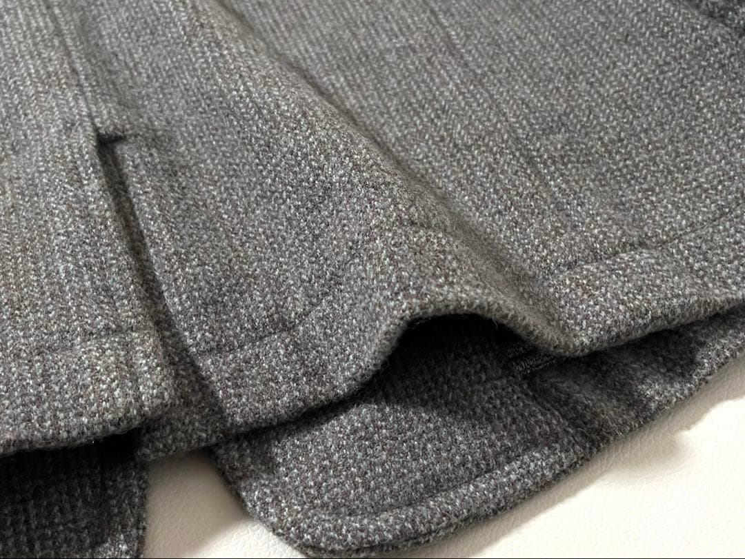 【美品】45R umii908　ツイードジャケット　アンコン　段返り3B　本切羽