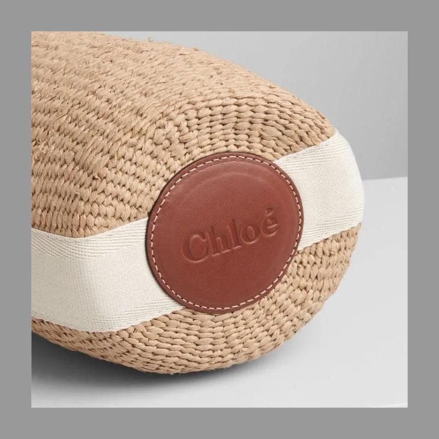 夏物売り切りSALE☆ Chloe「WOODY」スモールバスケット