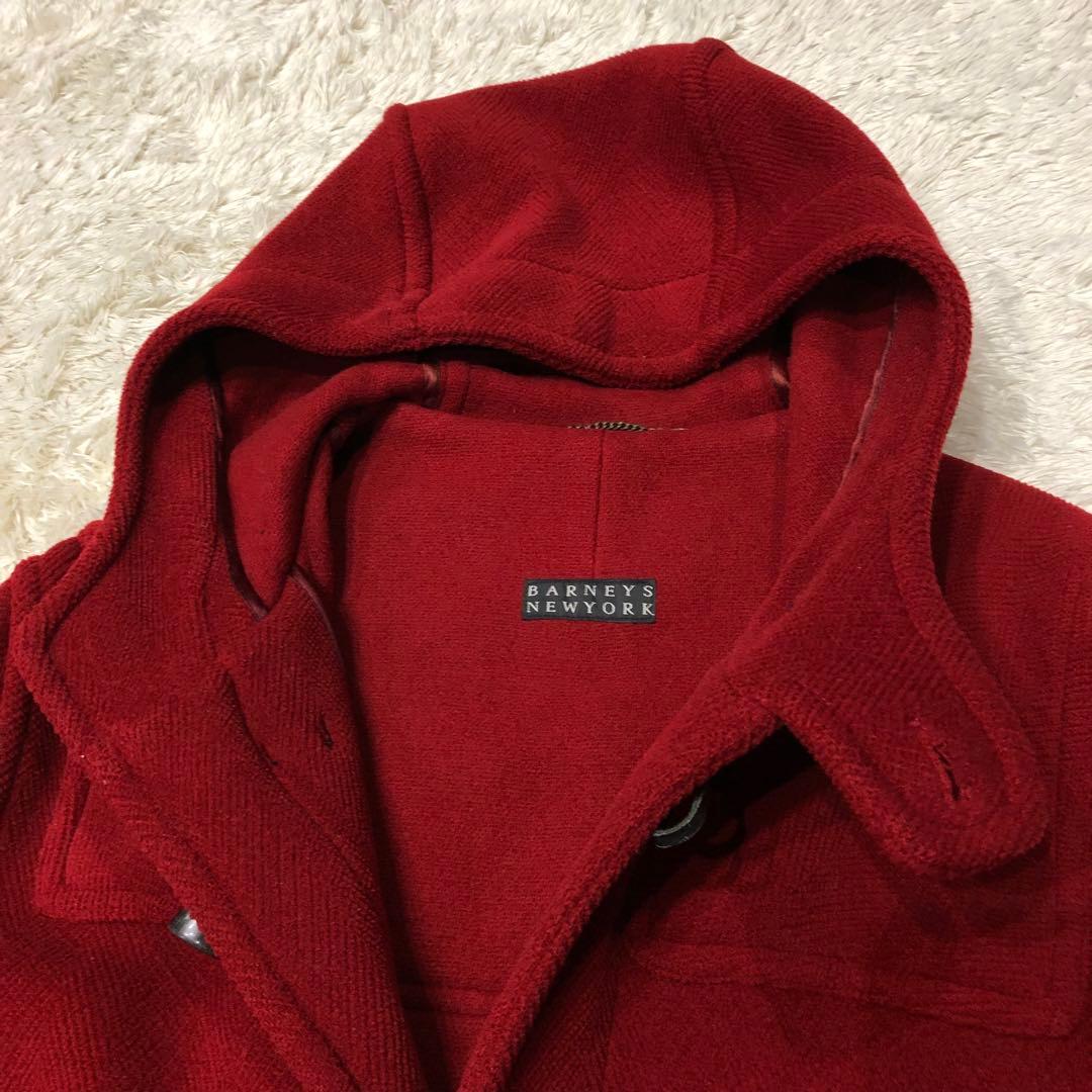 美品✨バーニーズニューヨーク×ムーアブルック ダッフルコート レッド 38(M)