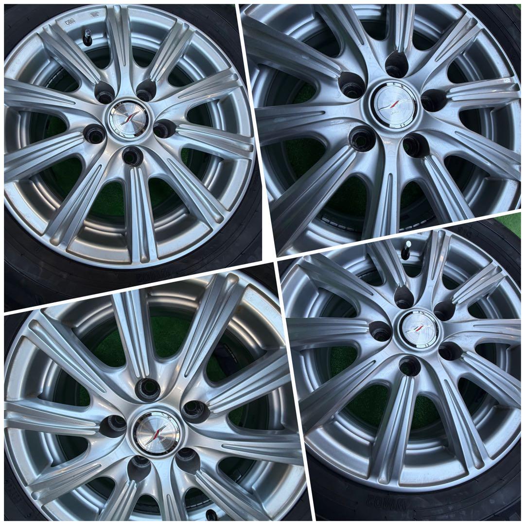 送料込2024年製195/65R15 DUNLOPウィンターマックスホイール5穴