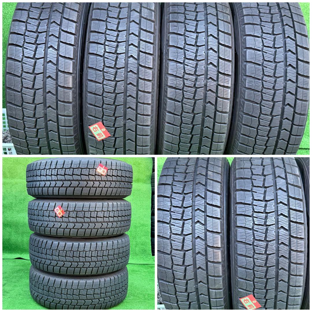 送料込2024年製195/65R15 DUNLOPウィンターマックスホイール5穴