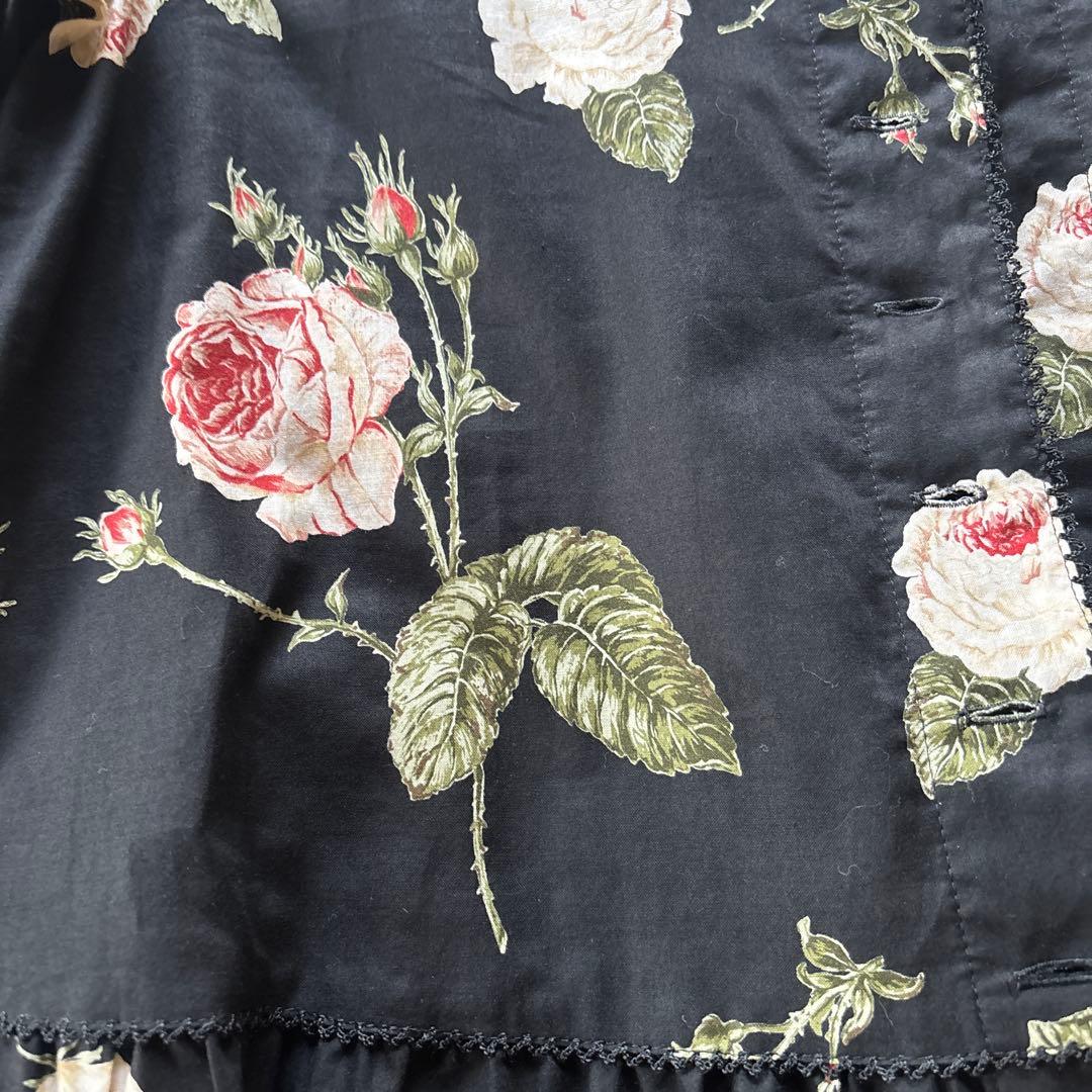 美品！ PINK HOUSE 花柄 五分袖チュニック