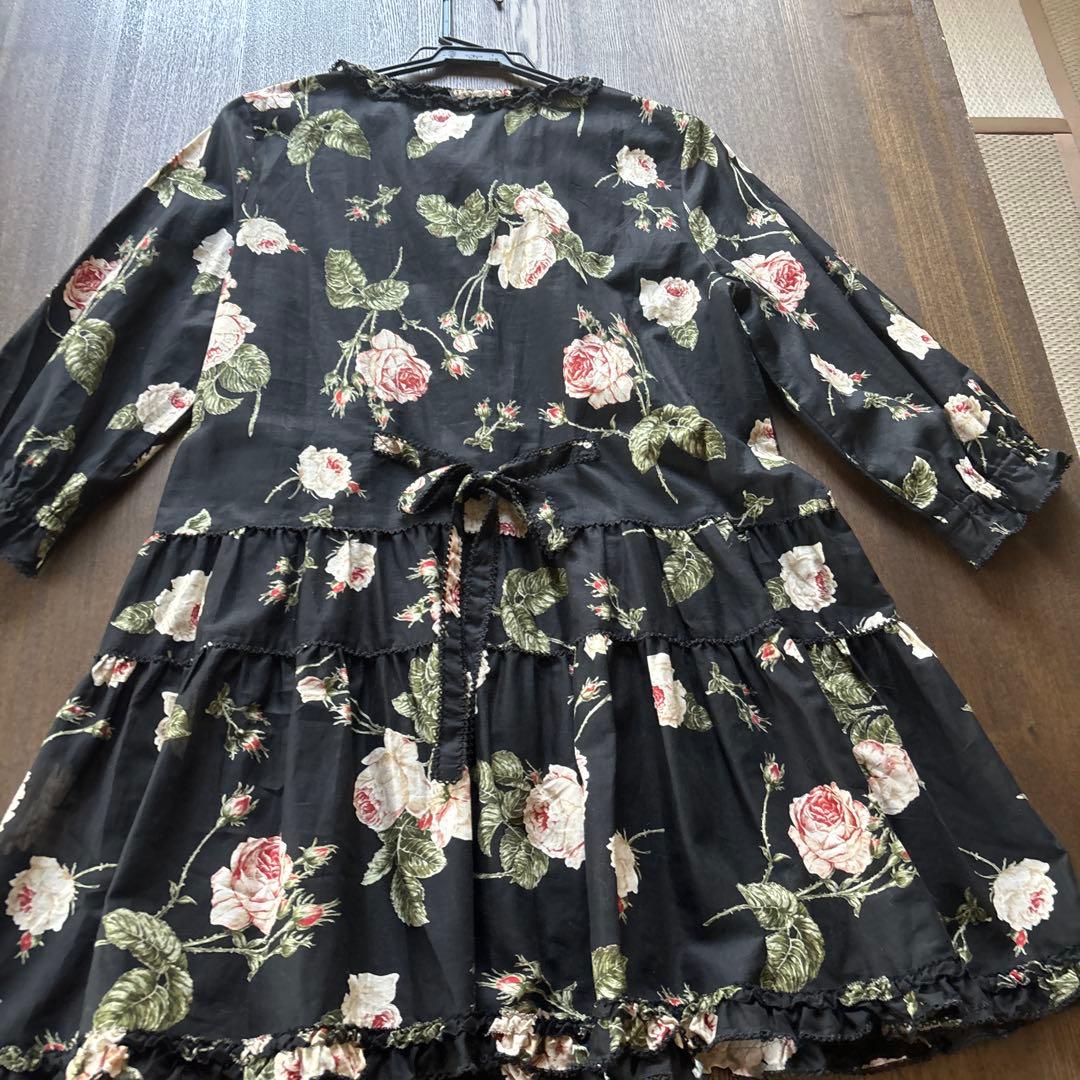 美品！ PINK HOUSE 花柄 五分袖チュニック