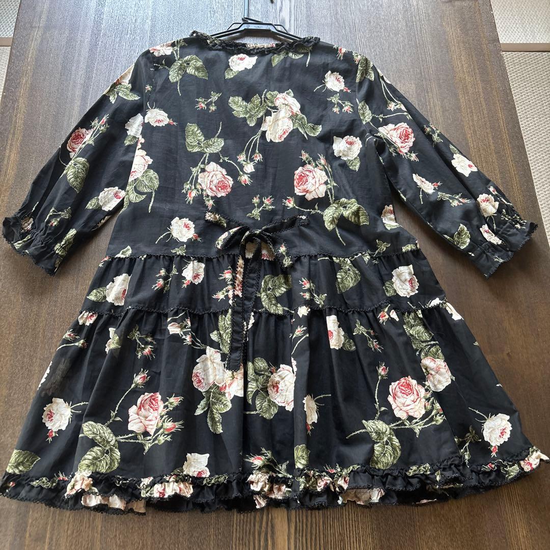 美品！ PINK HOUSE 花柄 五分袖チュニック