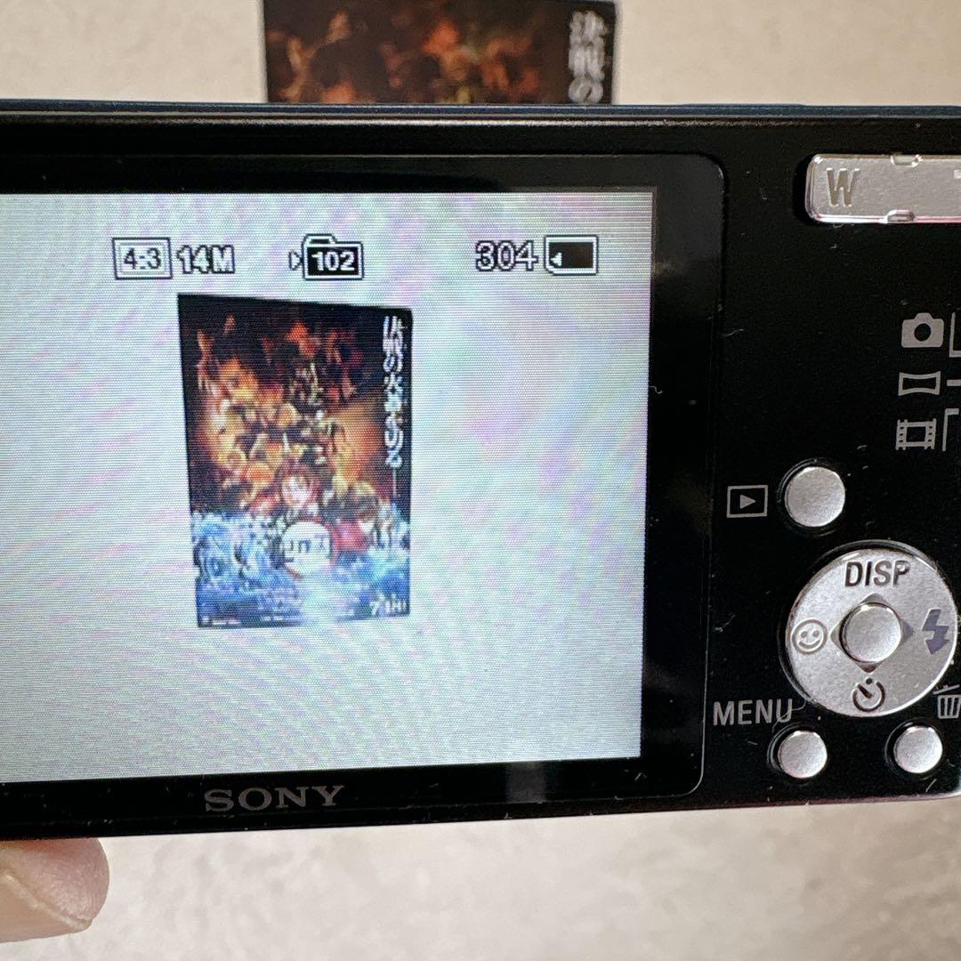 SONY Cyber-shot DSC-W350コンパクトデジタルカメラ ブルー