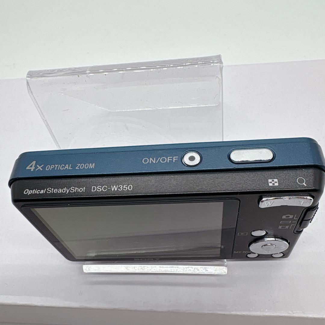 SONY Cyber-shot DSC-W350コンパクトデジタルカメラ ブルー