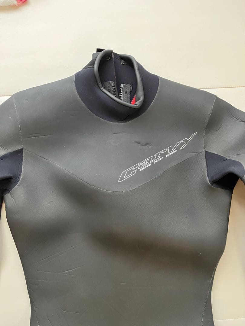 【美品】CARVY ウェットスーツ　5/3mm 裏起毛　LT