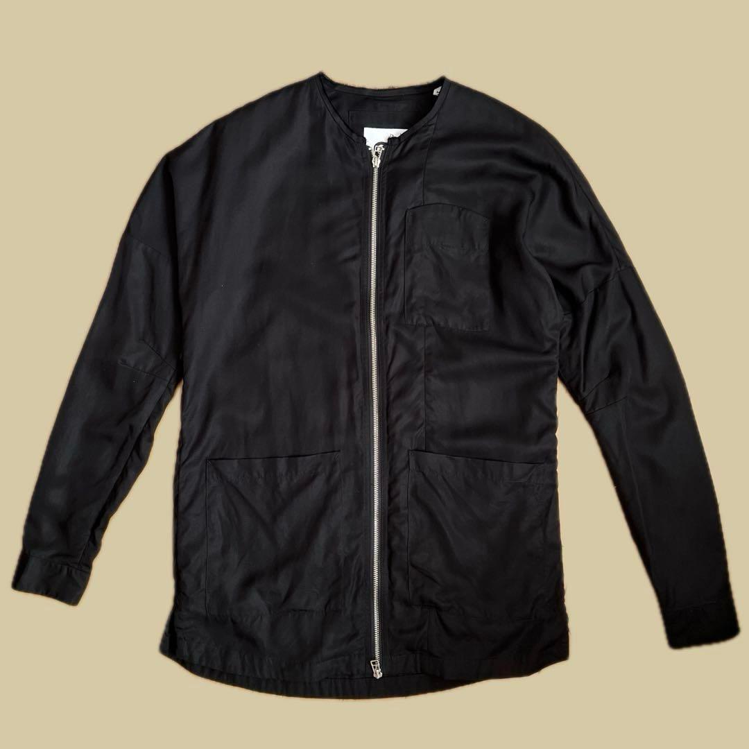 Chapter × Monkey Time ノーカラー zipデザインジャケット