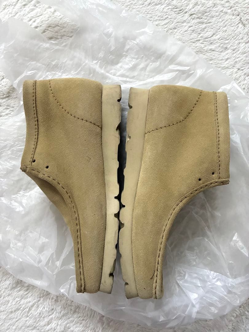 クラークス ビームス別注 コラボ ワラビー ゴアテックス 防水スエード