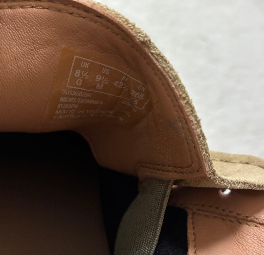 クラークス ビームス別注 コラボ ワラビー ゴアテックス 防水スエード