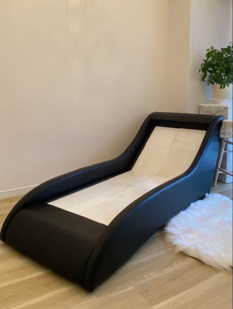 【美品・高級】ヒーリングストーンカウチ／岩盤浴ソファ/お買得