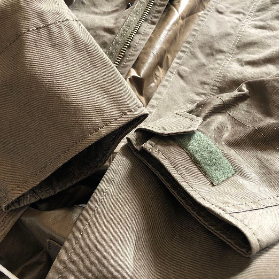 ★美品junhashimoto定価10万　ラクーンファー モッズコート　M-51