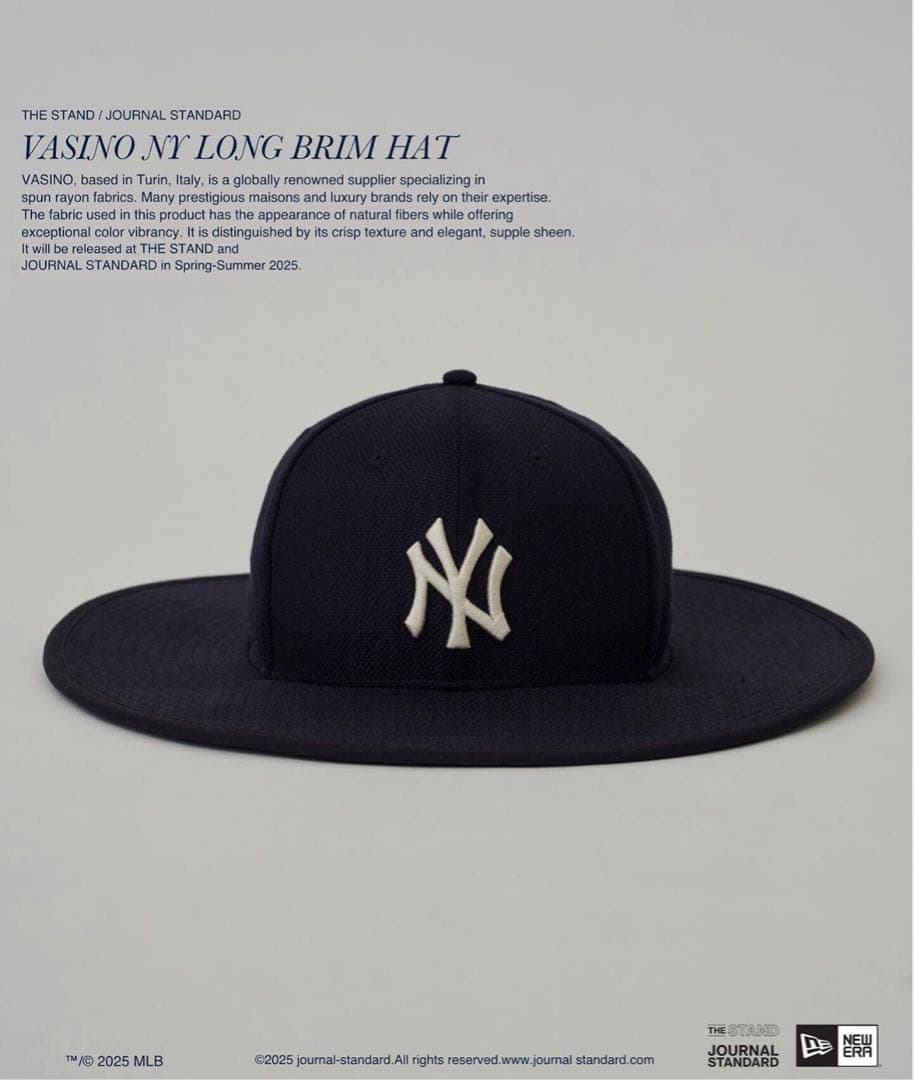 NEW ERA ロングブリムハット size:7 1/4（57.7cm）