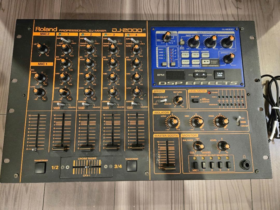 【Roland】ローランドプロフェッショナルDJ MIXER DJ-2000