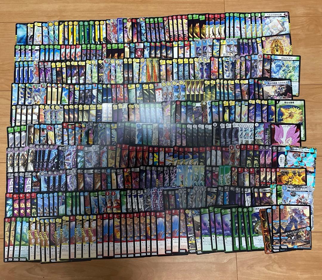 【デュエマ引退品】 約6500枚 2つデッキ有 光物1000枚以上 プレマ4枚