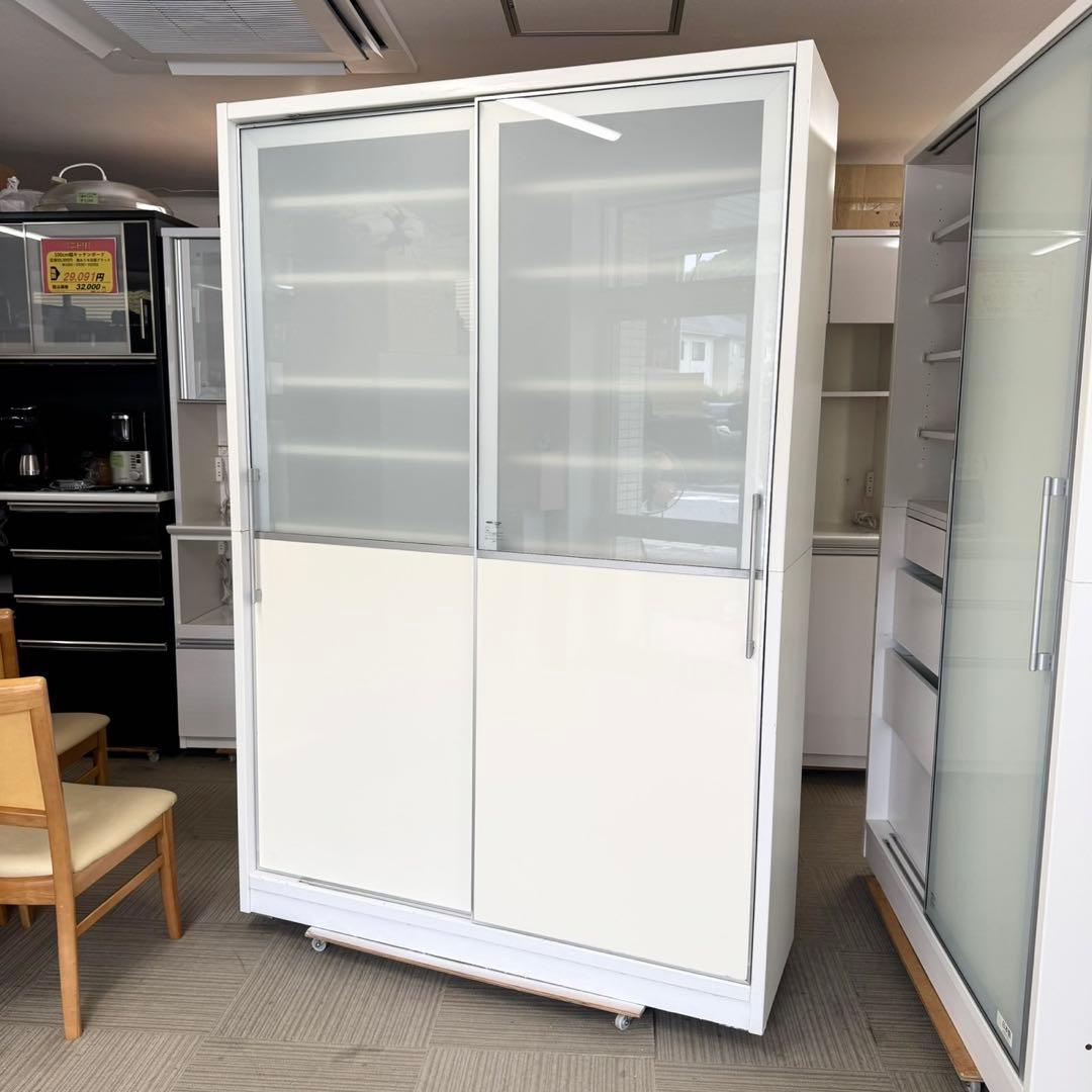 定価数十万♪ モリタインテリア 140cm幅ダイニングボード 食器棚 キッチン