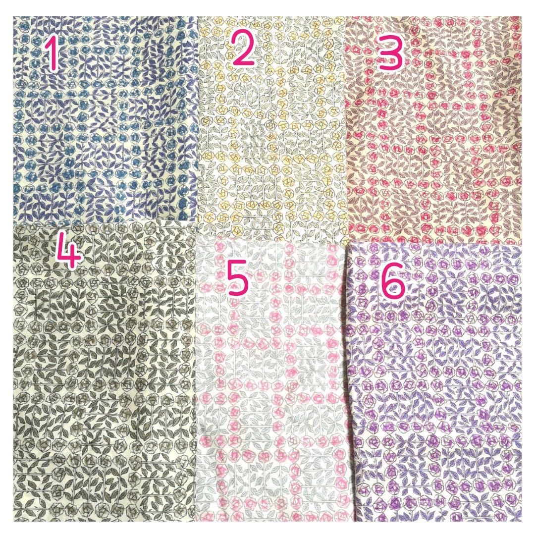 Luuu　底楕円トートバッグ　ミナペルホネン　rosy ハンドメイド