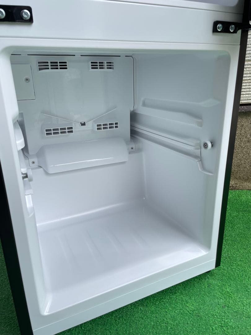 737美品✨ シャープ ガラストップ 左右つけかえどっちもドア 冷蔵庫 ブラック