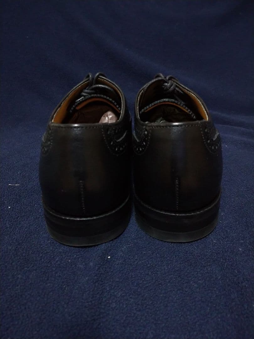 新品 未使用 loake 黒 サイズ 6 1/2　25.0cm セミブロー