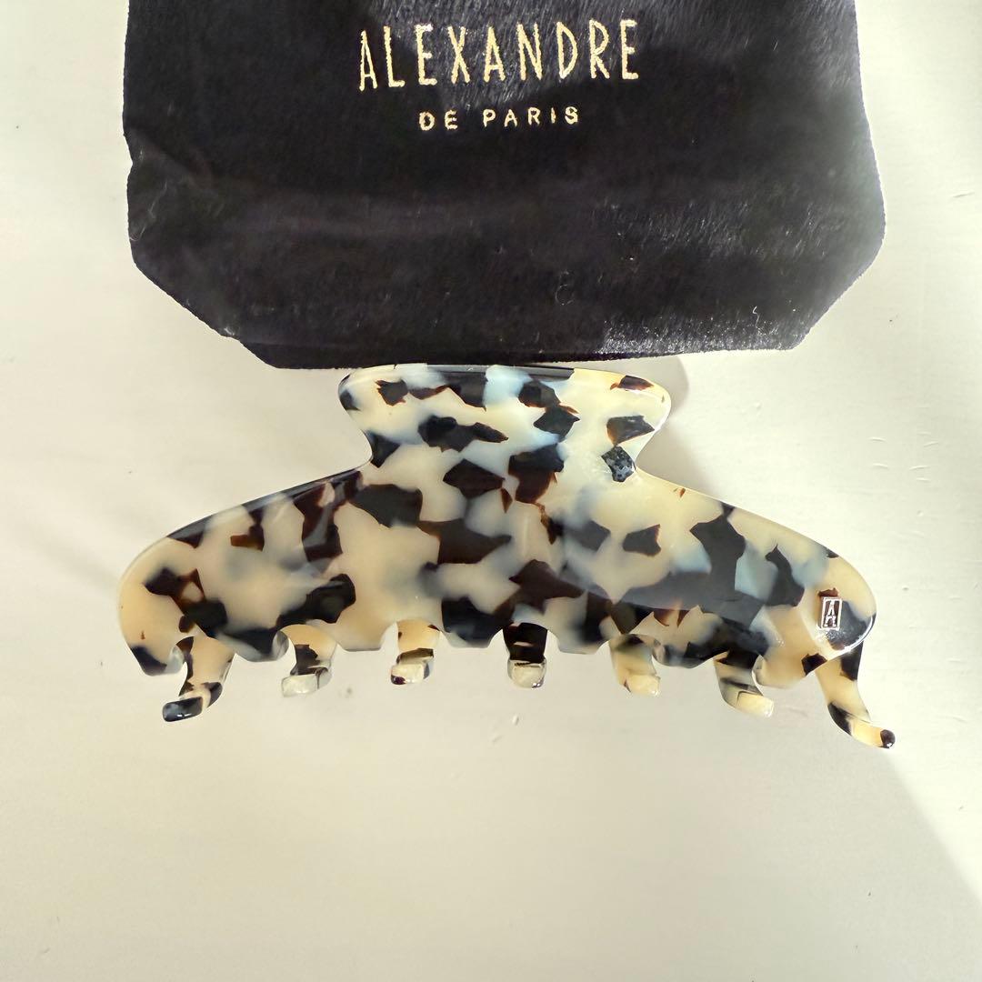 ALEXANDRE DE PARIS ヘアクリップLサイズ アルビノス