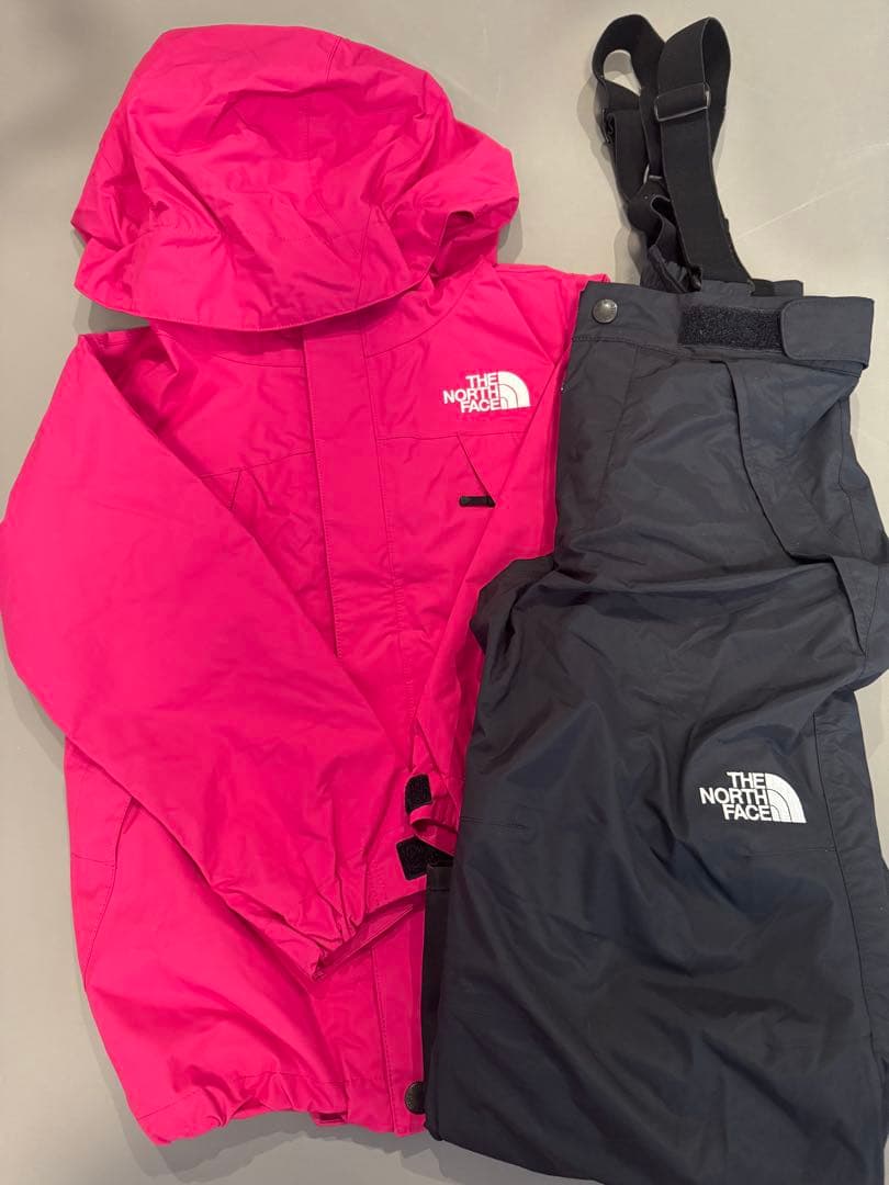 ノースフェイス　キッズ　スノーウェア　上下セット120cm