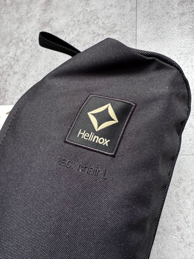 helinox タクティカルチェアＬ　ブラック　ボールフィート　ストラップセット
