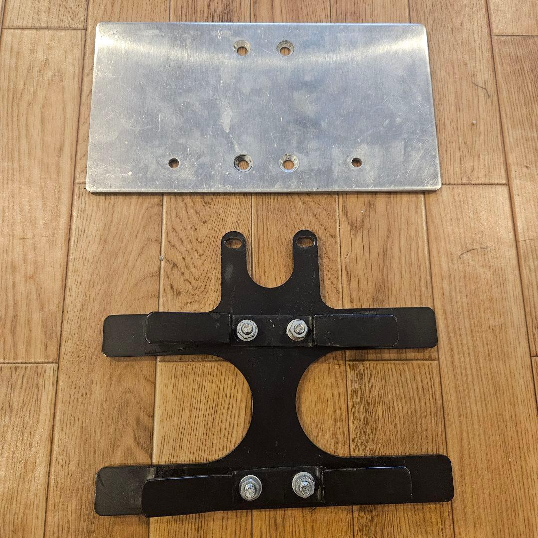 希少！イージーライダース　アジャスタブルシーシーバーナンバーマウントキット