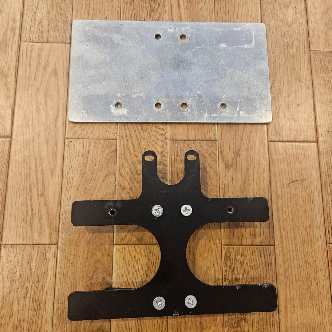 希少！イージーライダース　アジャスタブルシーシーバーナンバーマウントキット