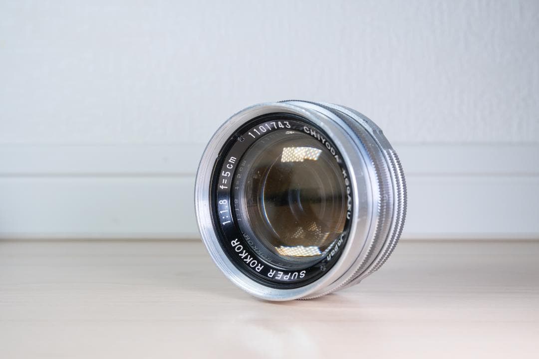 極美品 整備済 完動品 MINOLTA SUPER A 5cm f1.8