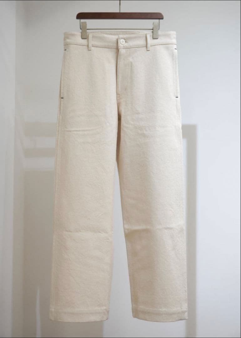 パンツ DESCENDANT WORK TROUSERS raregem White 2