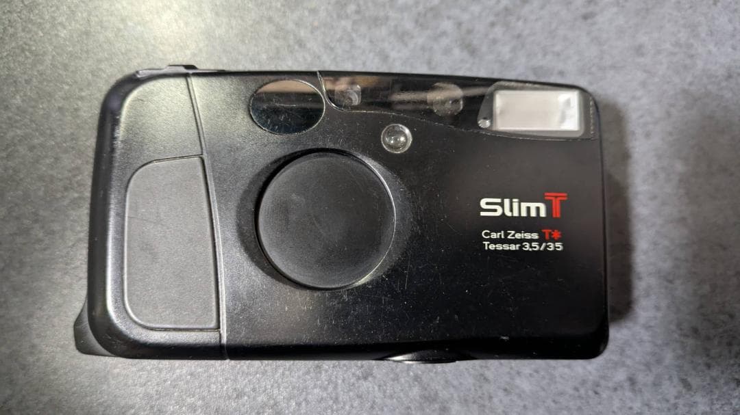 【ジャンク品】KYOCERA 京セラ Slim T コンパクトフィルムカメラ