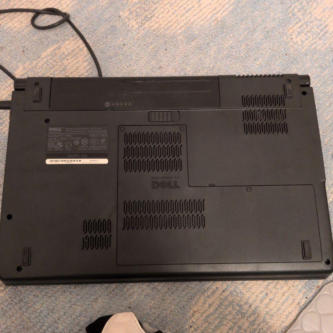 DELL Studio 1557 ノートパソコン i7 4GB 純正AC付