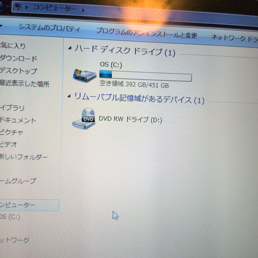 DELL Studio 1557 ノートパソコン i7 4GB 純正AC付