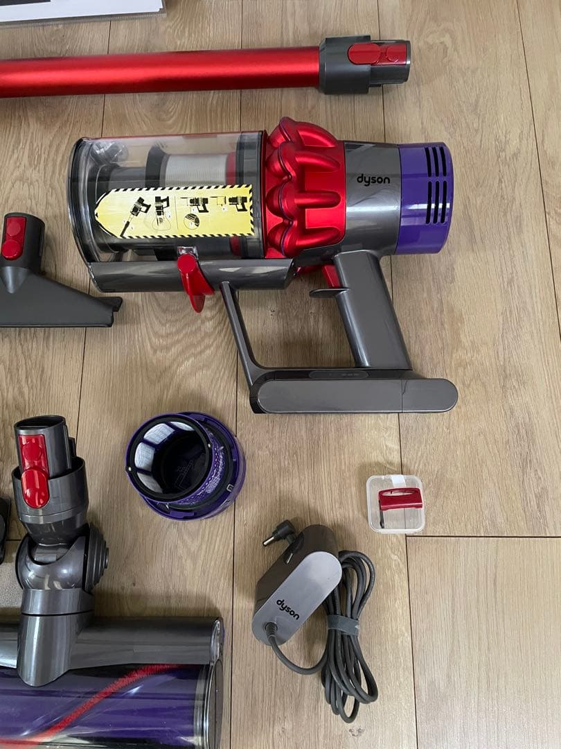 ダイソン (H)V10SV12 新品パイプ付　２ヘッドから選択　交換フィルター付