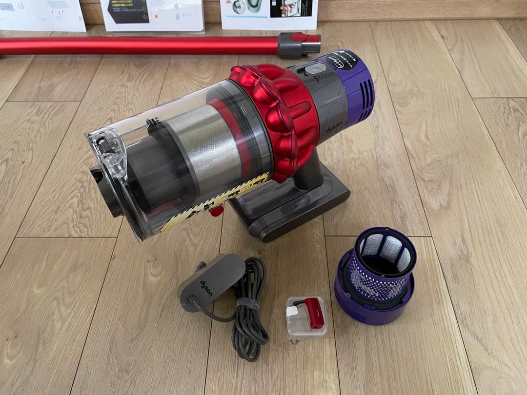 ダイソン (H)V10SV12 新品パイプ付　２ヘッドから選択　交換フィルター付
