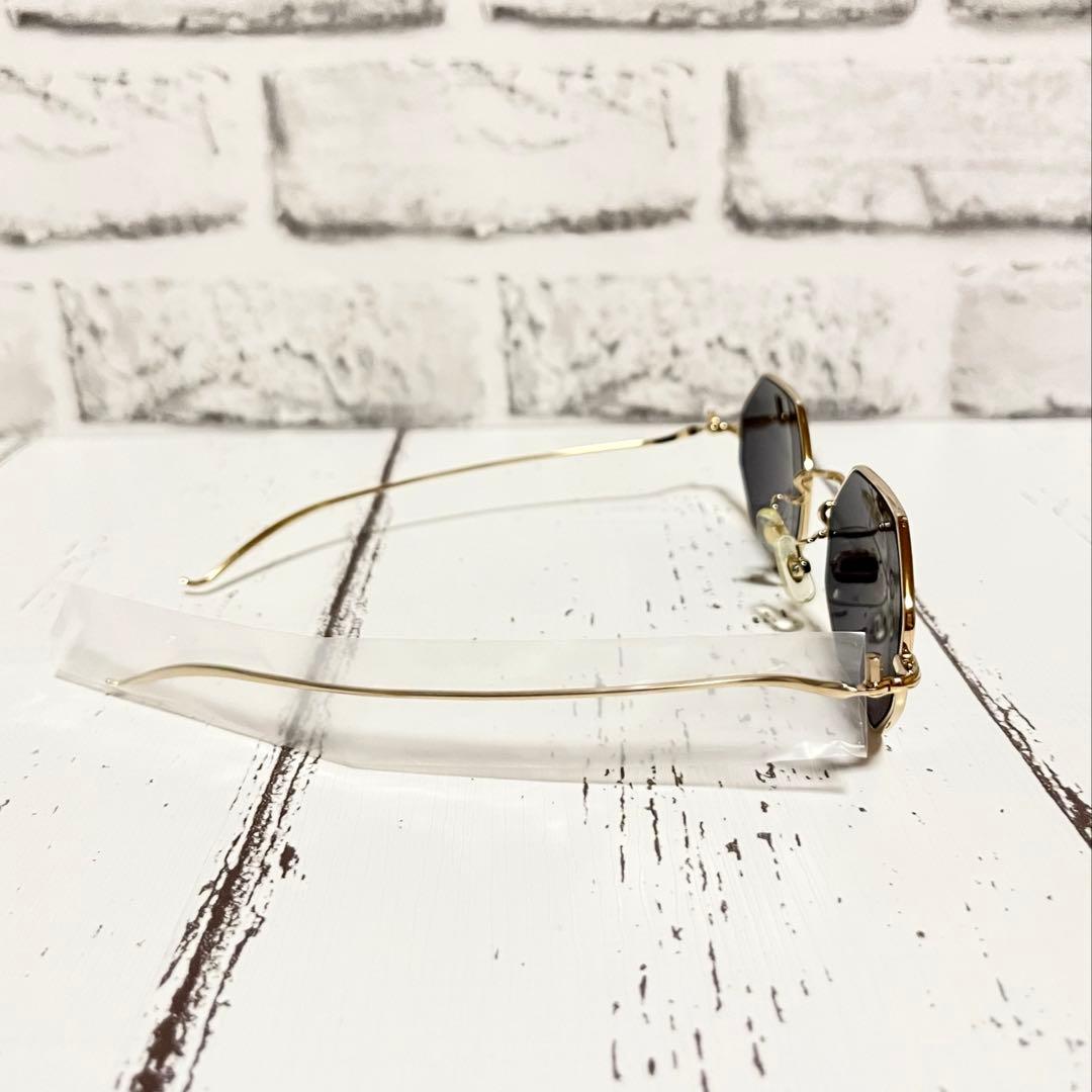 【新品】【タグ】PINE×SUGALISM サングラス 八角形 眼鏡 チタン