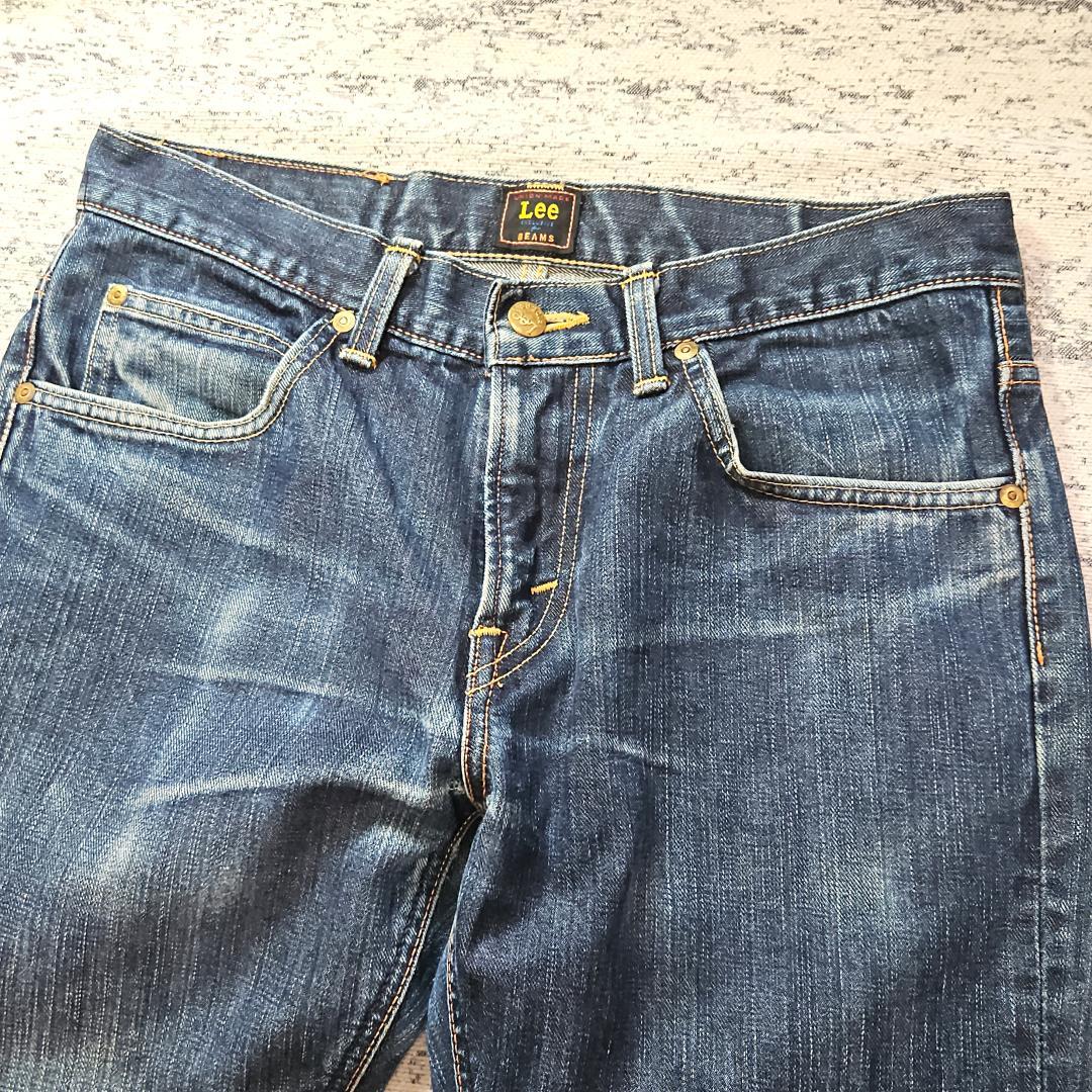 たたたたい焼き Lee×BEAMS　別注コラボ　デニム　３０　濃紺