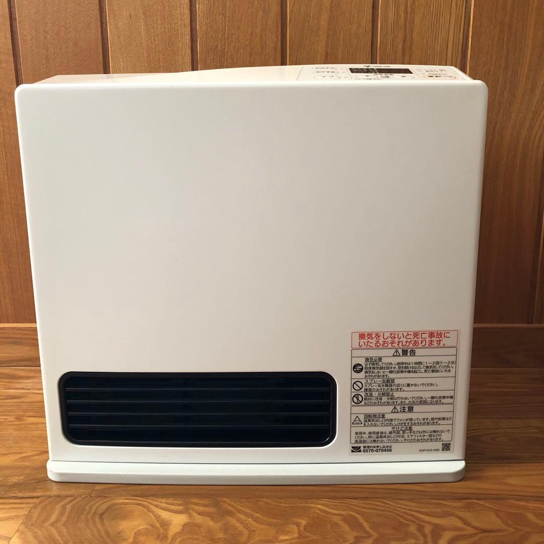 リンナイ都市ガス用ガスファンヒーター ホワイト　型番RC-K2401E 美品