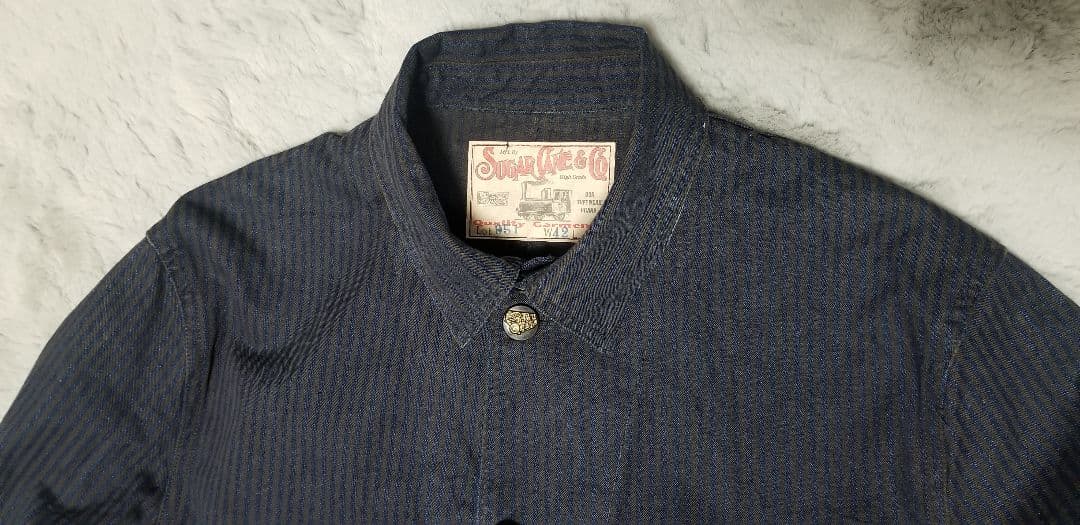 シュガーケーン ワーク コート 42 XL 良品