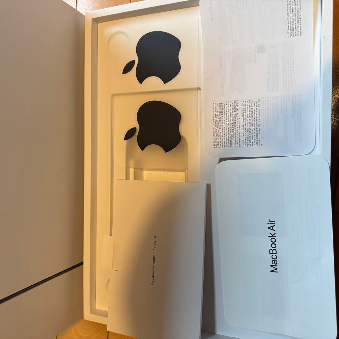 最大容量100% Apple MacBook Air ミッドナイト　　　m2