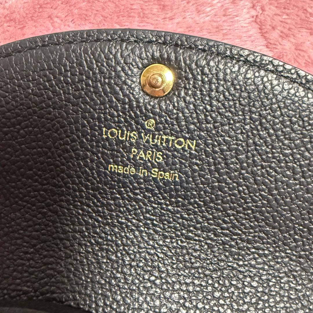 ルイ・ヴィトン ポルトモネ・ロザリ ブラック