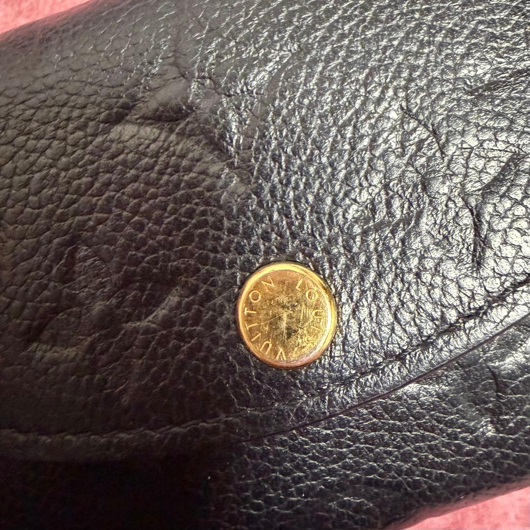 ルイ・ヴィトン ポルトモネ・ロザリ ブラック